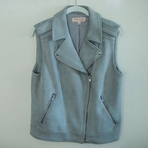 NWOT Philosophy Faux Suede Vest